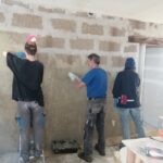 chantier participatifs enduit chaux chanvre